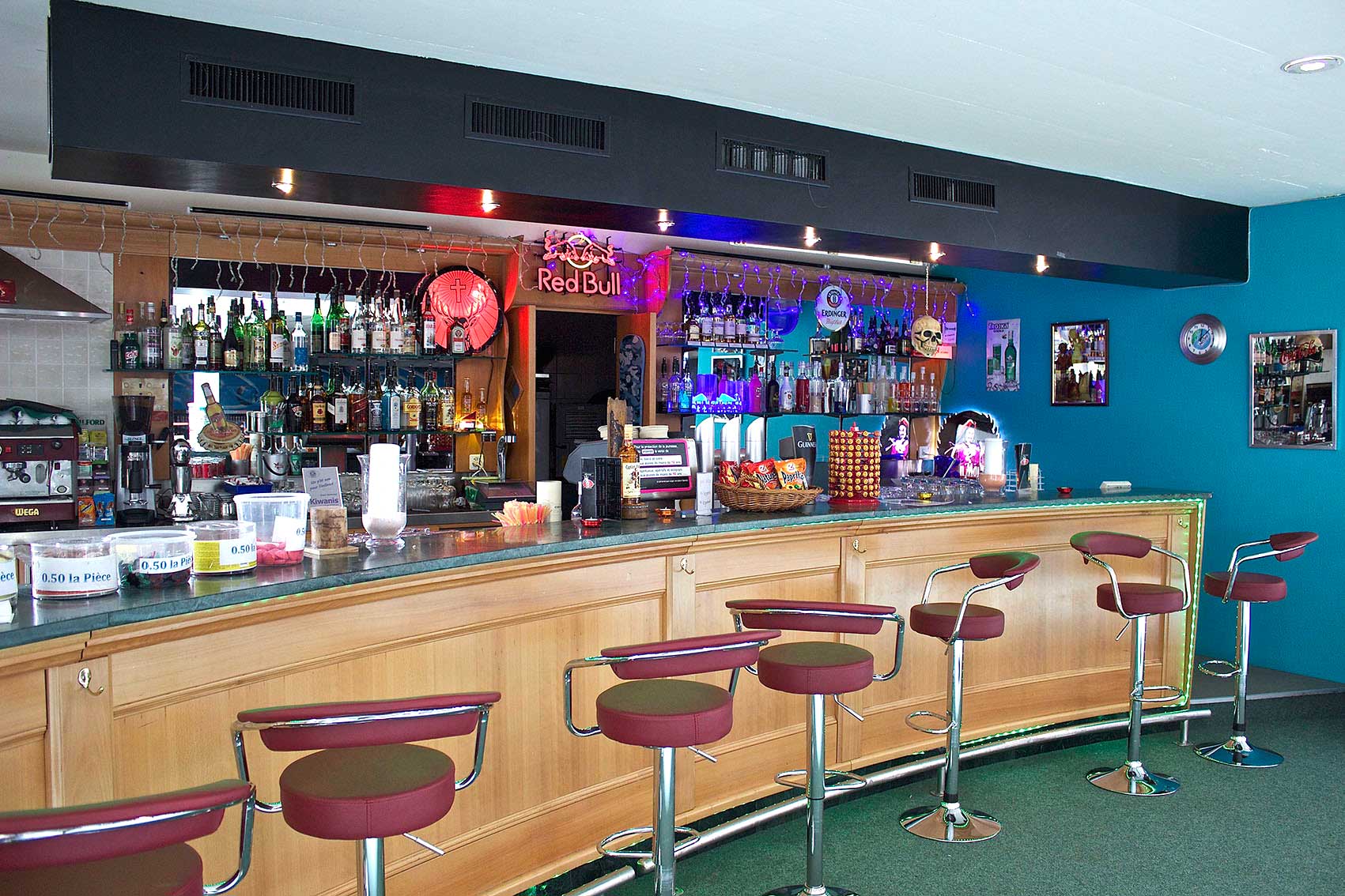 Le bar du Bowling du Parc