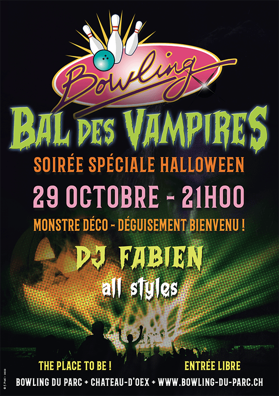 Affiche de l’archive « Bal des Vampires au Bowling du Parc »