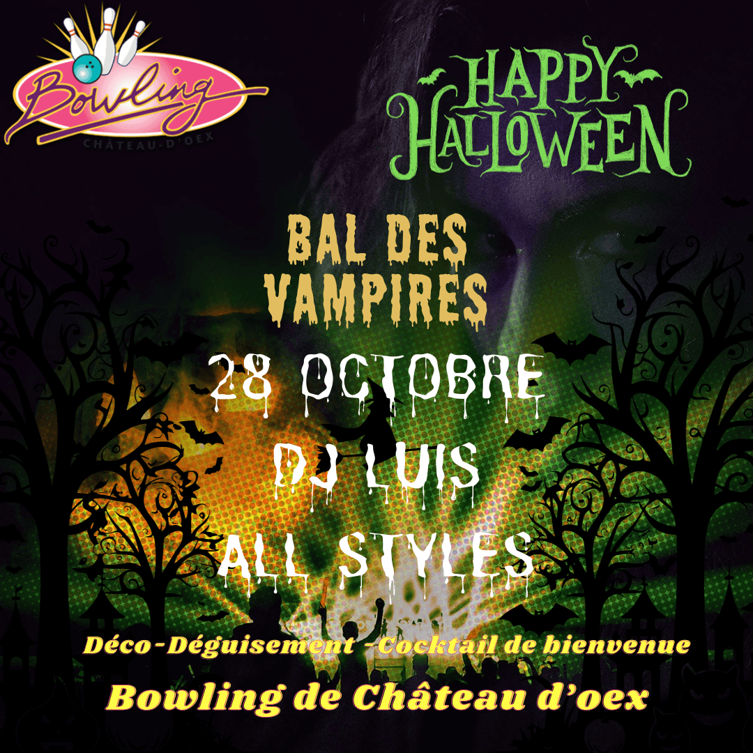 Affiche de l’archive « Samedi 28 octobre c’est Bal des Vampires avec DJ Luis »