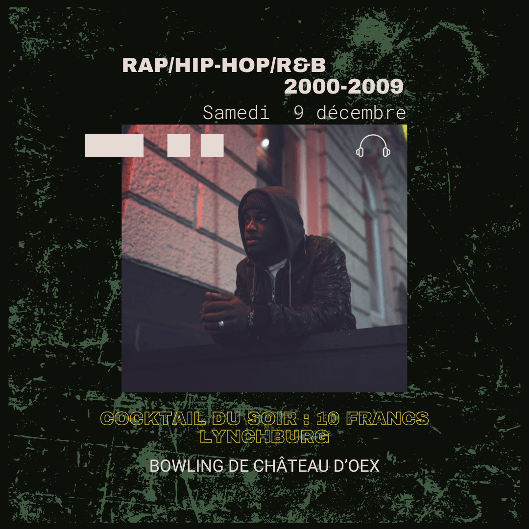 Affiche de l’archive « Samedi 9 décembre c’est RAP/HIP-HOP/R&B »