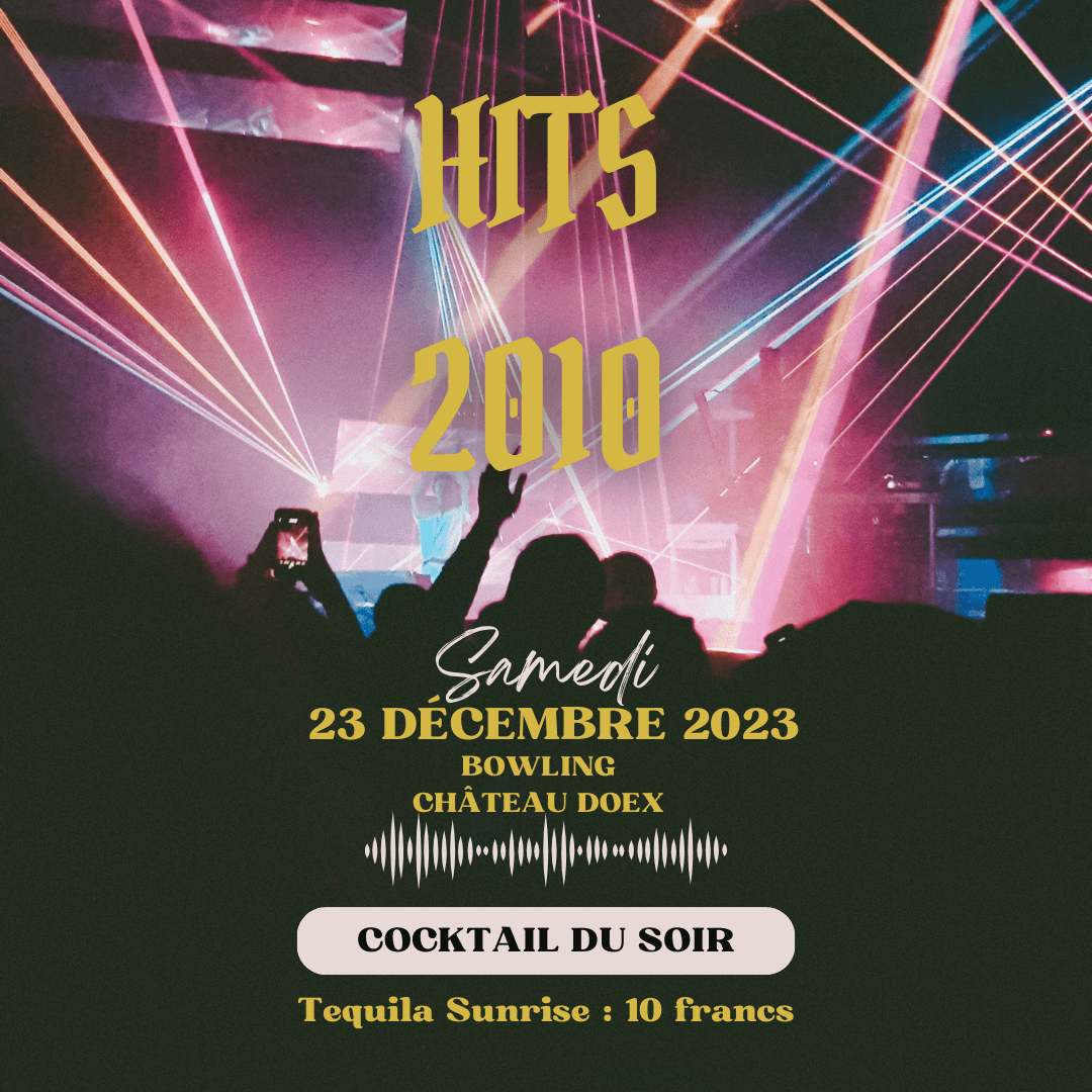 Affiche de l’archive « Samedi 23 décembre c’est 2010 Hits »