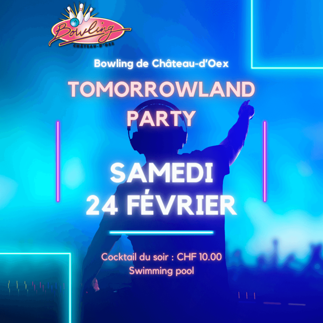 Affiche de l’archive « Samedi 24 janvier c’est Tomorrowland Party »