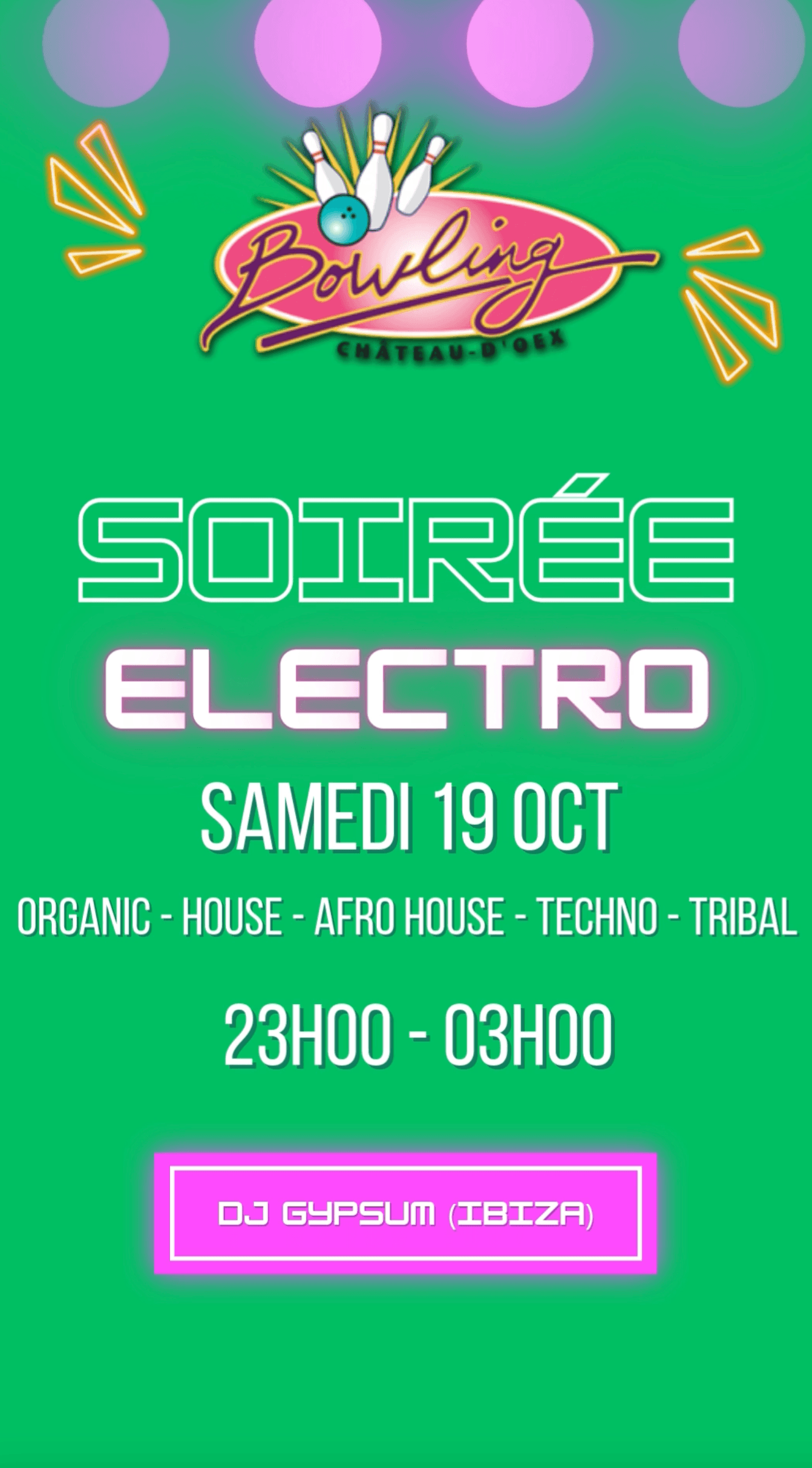 Affiche de l’archive « Soirée electro 19 Oct 2024 »